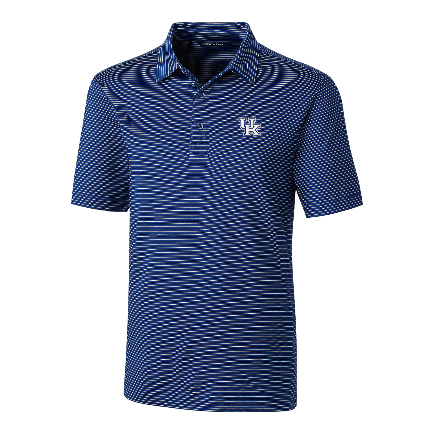 University of Kentucky Forge Pencil Stripe Polo in Tour Blue by Cutter & Buck