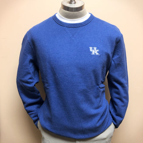 University of Kentucky Upper Deck Pullover Sweatshirt in Heather Unive ...