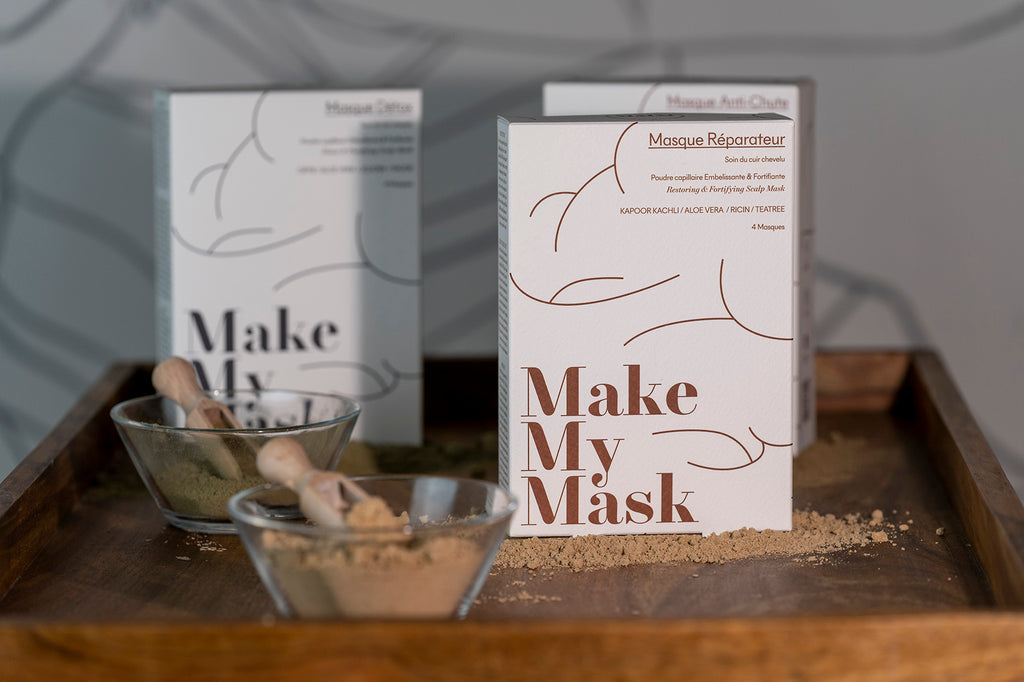 Zoom sur la poudre de Kachur Sugandhi – MakeMyMask