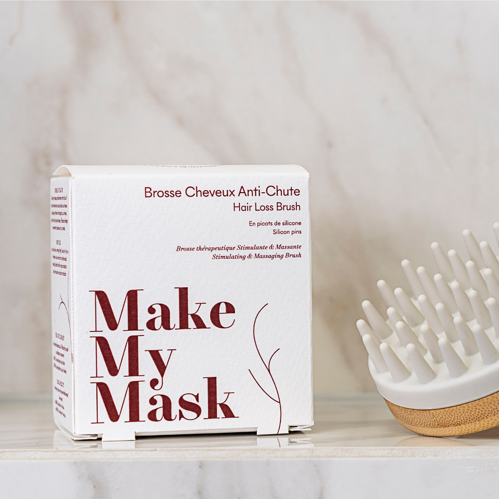 Brosse stimulante en picot de silicone - MakeMyMask