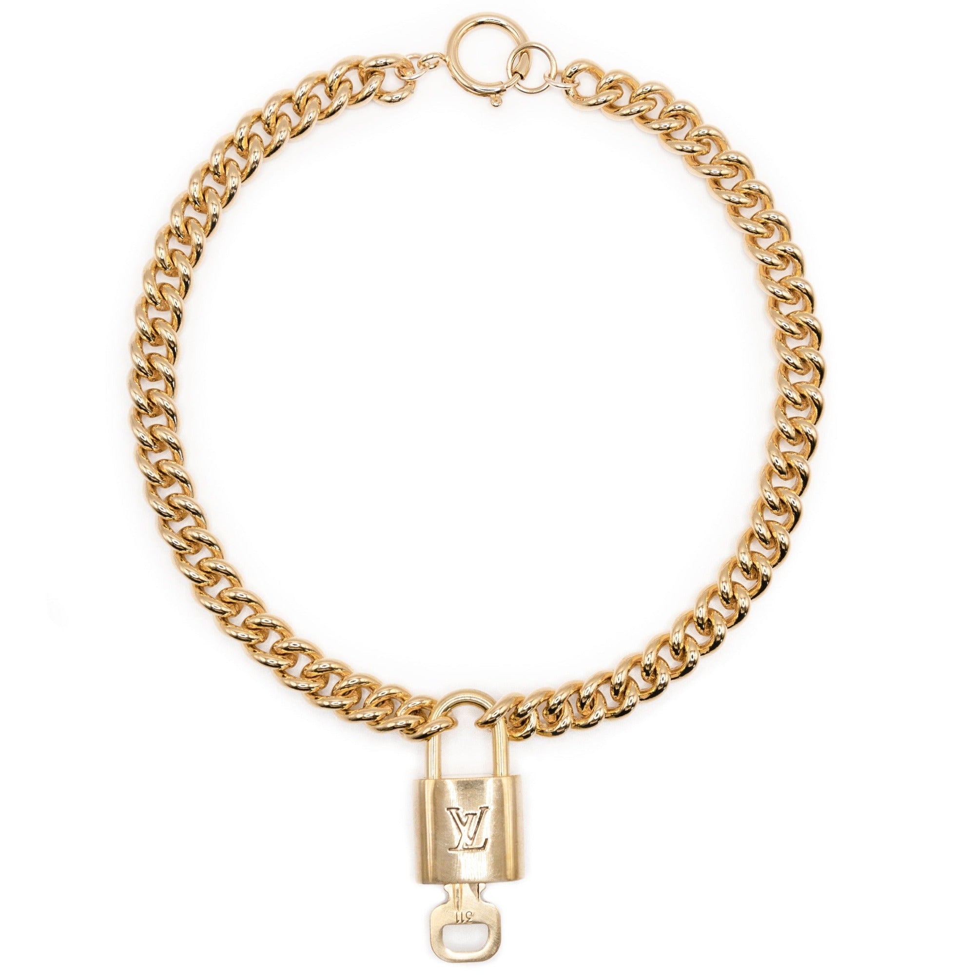 LV Lock Necklace – suewoojewels