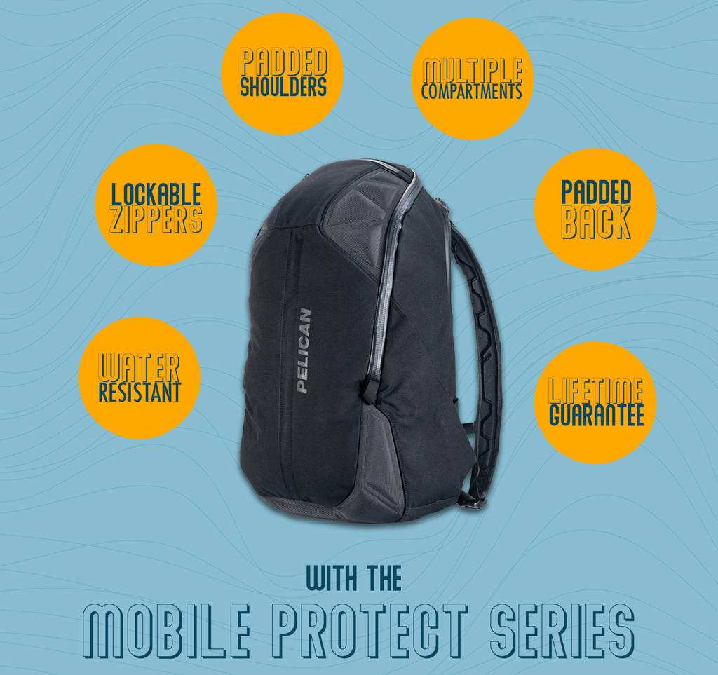6 ways to travel smarter AND harder this year. Pelican Mobile Protect Series is available in backpacks and duffels. 20% off until 2.23.19 only at pelicancoolers.com