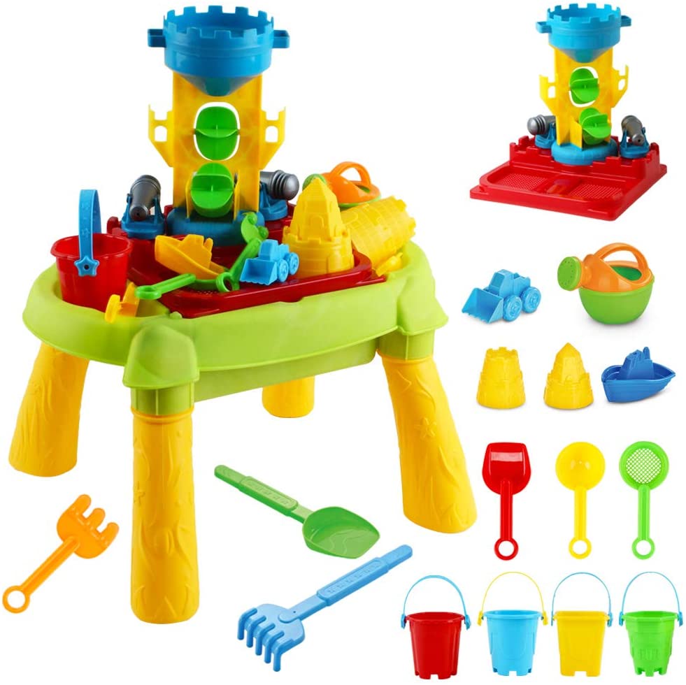 sand and water mill play set