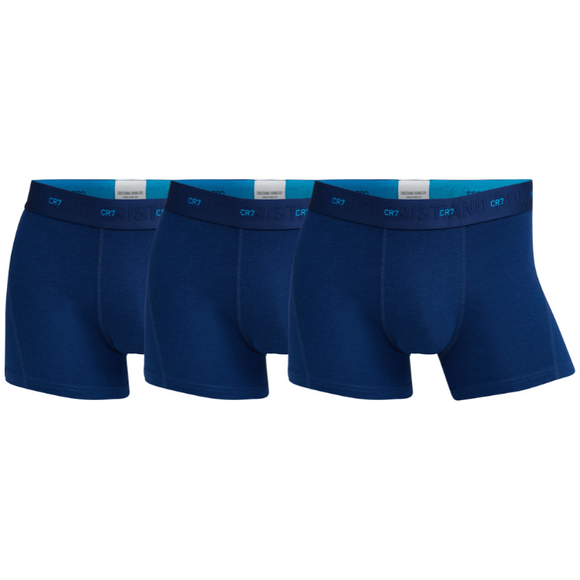 CR7 Trunks - 3 Pack Soft Bamboo Men (blue/green) –