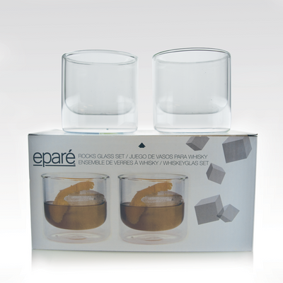 Epare Double Wall Wine Glasses - Cork and Key