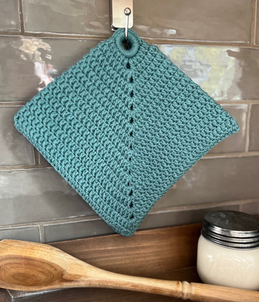 Farmhouse Dish Cloth Crochet Pattern – Cloud 9 Knots Crochet