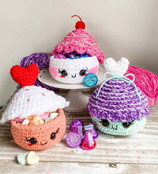 CROCHET PATTERN Frappuccino Keychain (Download Now) -   Crochet  keychain, Crochet keychain pattern, Crochet patterns