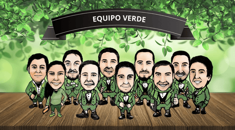 Foto Equipo Verde