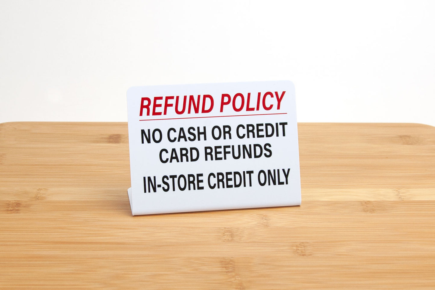 Are refunds only provided as in store credit?