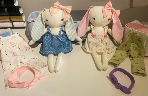 Studio Seren bunny sewing pattern