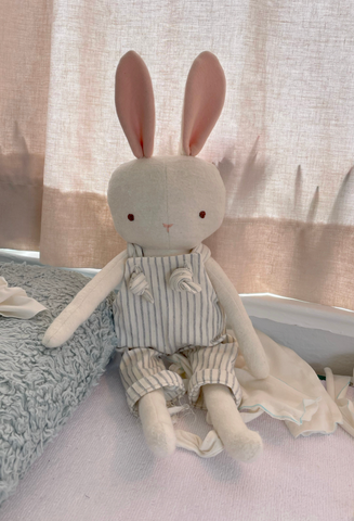 handmade bunny doll sewing pattern and tutorial