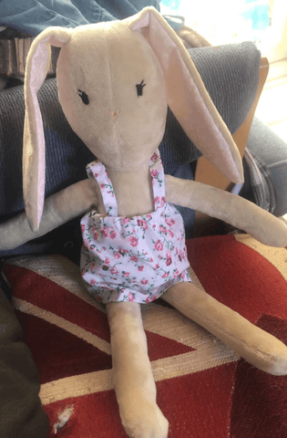 handmade bunny doll