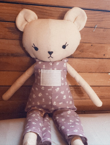 handmade bear doll