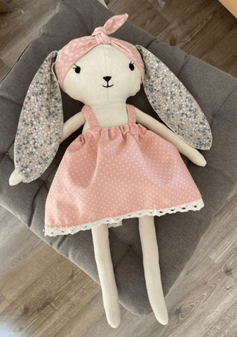 handmade bunny doll