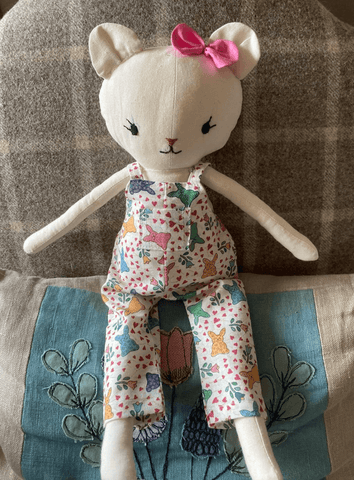 handmade bear doll