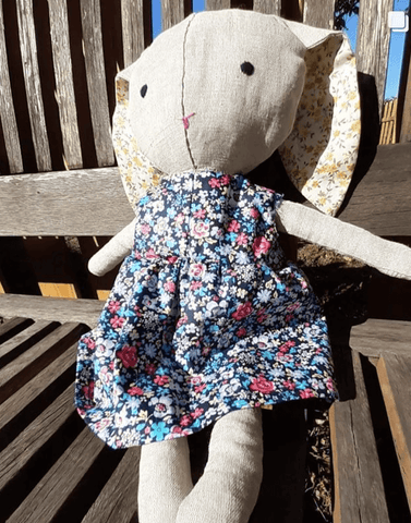 handmade bunny doll