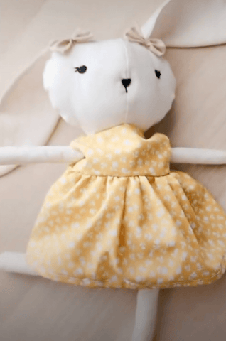 handmade bunny doll