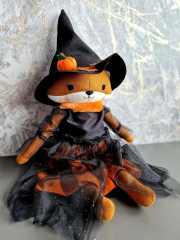 Halloween dolls made with Studio Seren sewing patterns