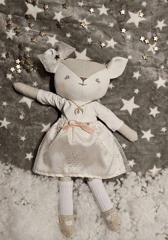 deer doll made with studio seren deer sewing pattern