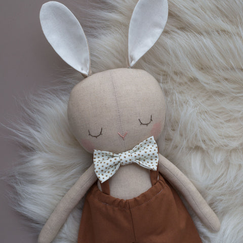 Studio Seren bunny PDF sewing pattern - DIY bunny rabbit doll tutorial 