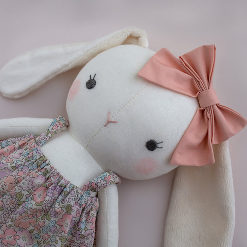 Studio Seren bunny pdf sewing pattern - girl bunny doll