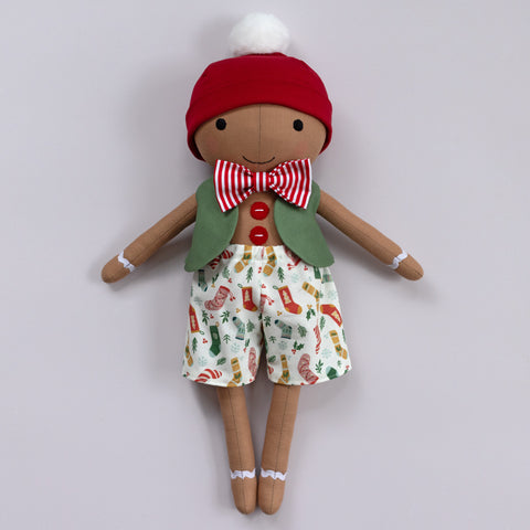 gingerbread man doll sewing pattern by studio seren patterns