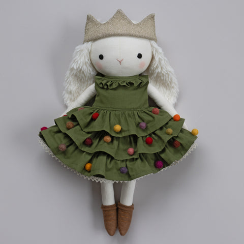 christmas tree dress for studio seren doll