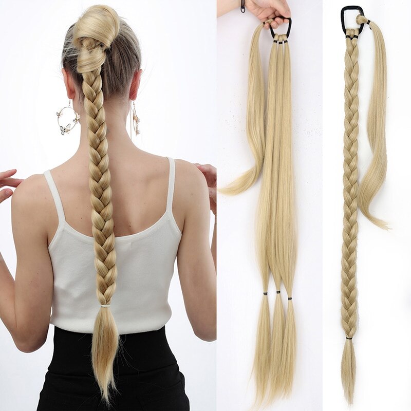 5 Chic Braided Ponytail Styles Using Hair Extensions - Ko-fi