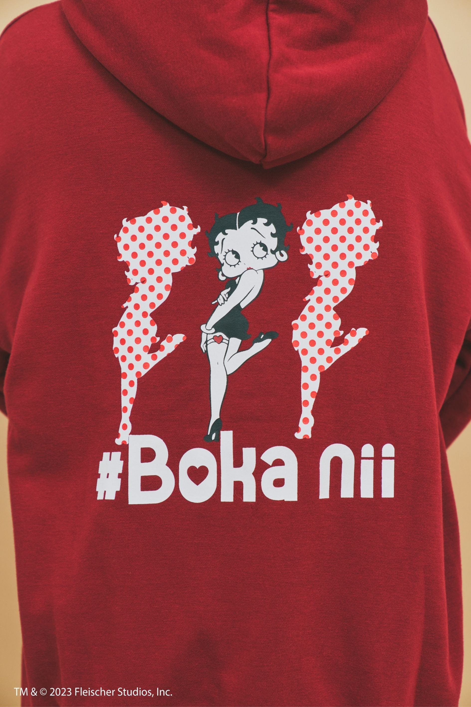 当季大流行 Boka nii×Betty Boop™ プリントフーディー asakusa.sub.jp