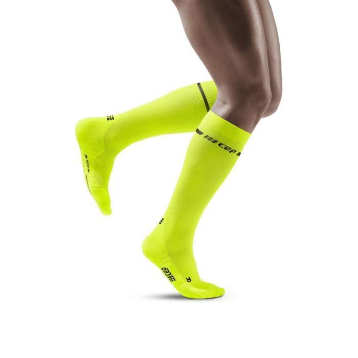 Men's Neon Mid Cut Compression Socks | High Visibility – CEP Japan