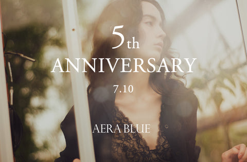 AERA BLUE ブラレット ブランド 5周年 ブランド ブラジャー 下着 かわいい 産後 下着 産前 下着 出産 プレゼント 下着 プレゼント