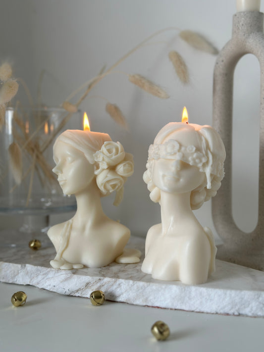 Greek Sculpture Candles