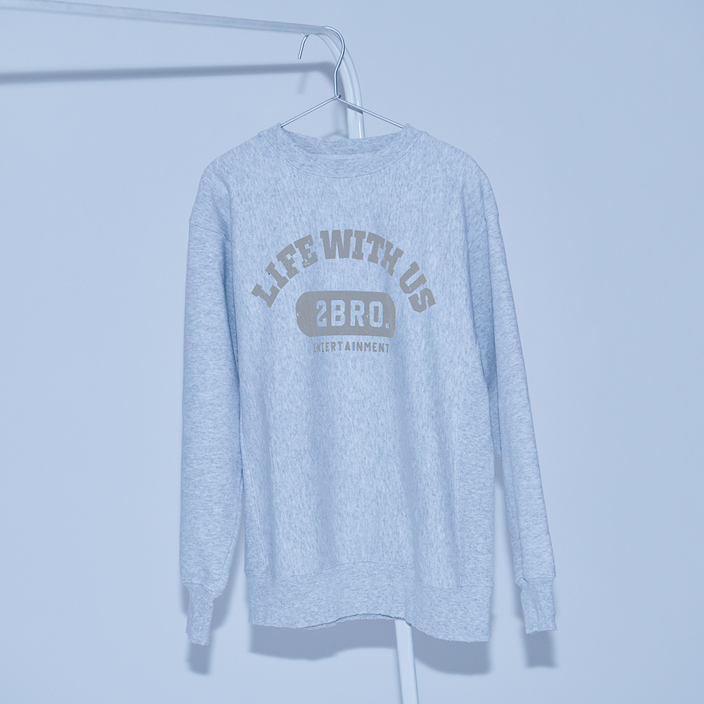 CREW NECK SHIRTS White 02|2BRO.STORE - OFFICIAL GOODS SHOP