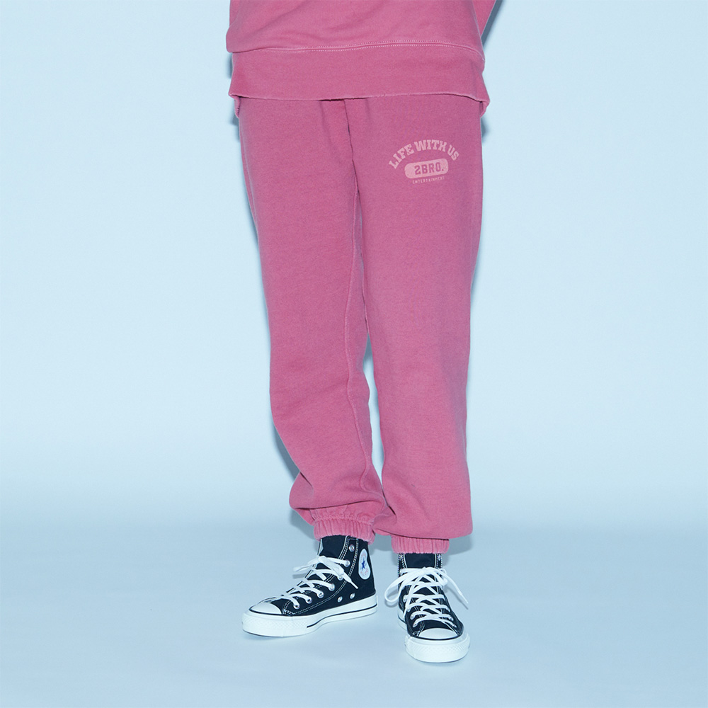 SWEAT PANTS Light Red|2BRO.STORE - OFFICIAL GOODS SHOP