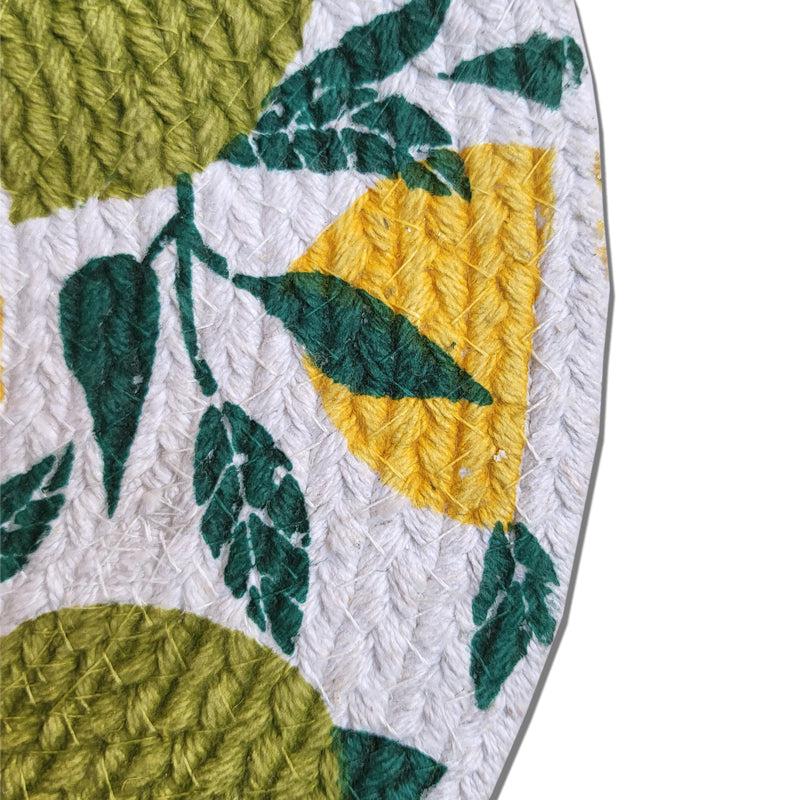 Buy Fruity Farm Placemat - Green & Yellow Table Mats from Vaaree