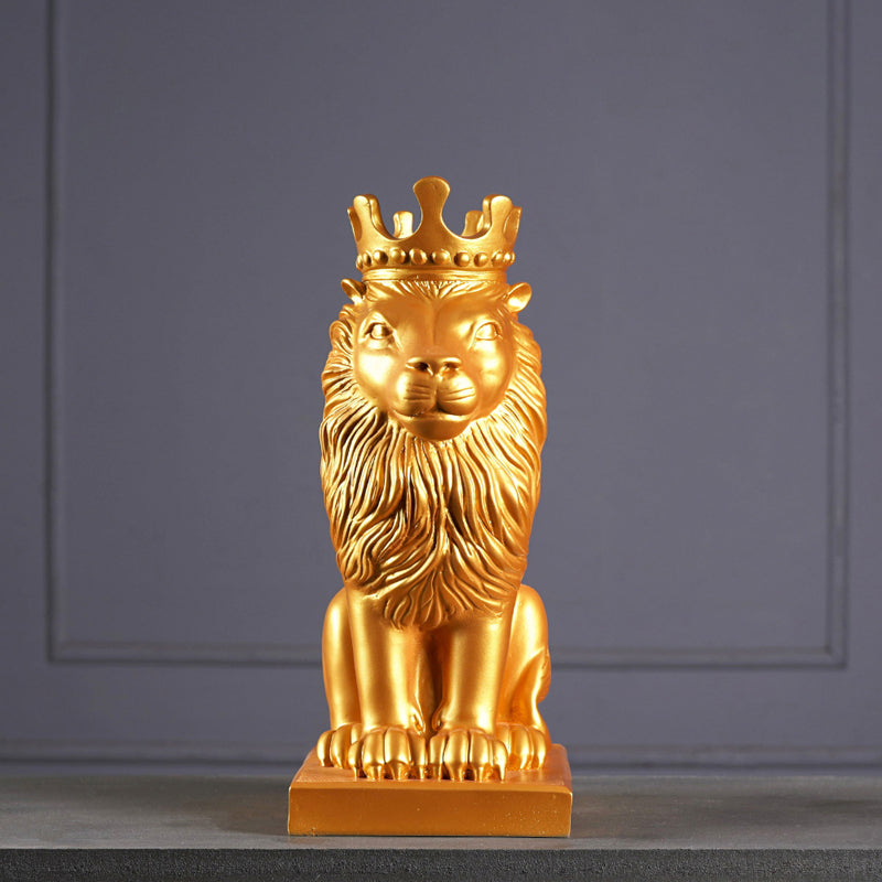 Buy Rex Leo Painted Resin Showpiece Showpieces from Vaaree