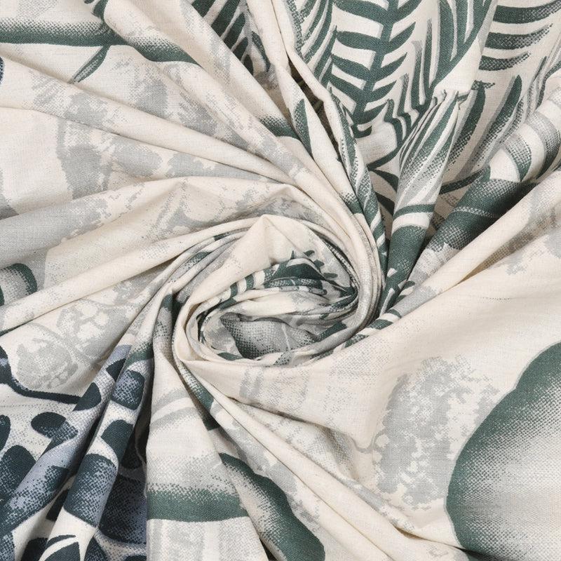Buy Treasure Island Tales Kids Cotton Bedsheet (Grey & Green) - 140 TC Bedsheets from Vaaree