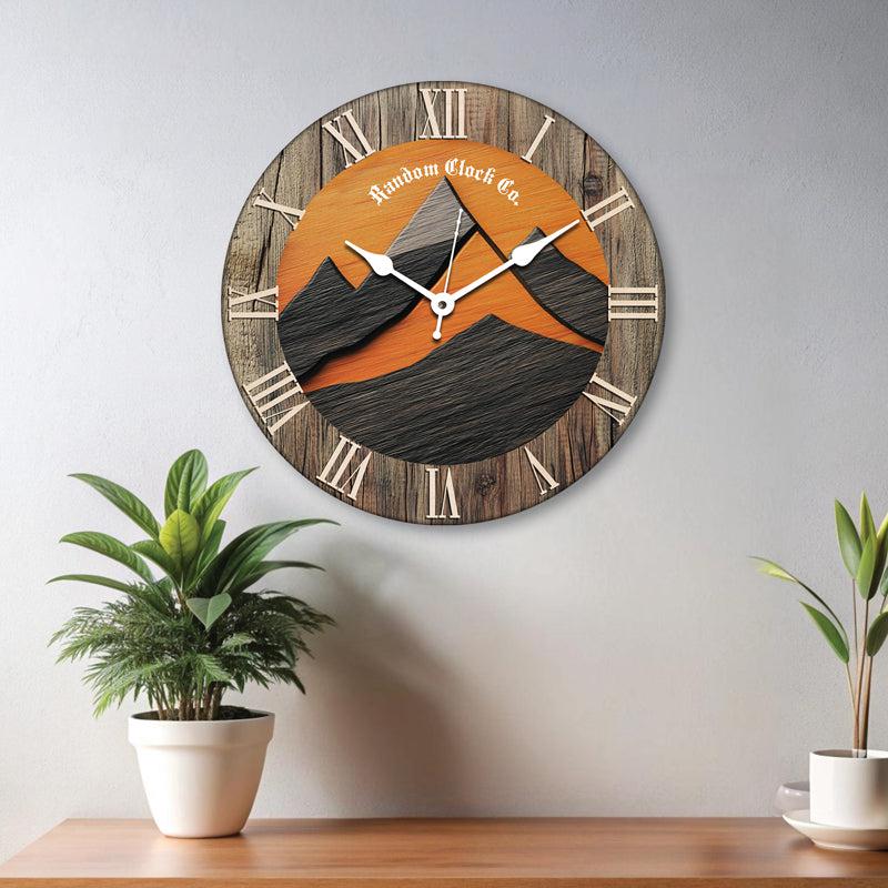 Buy Cyclus Analog Wooden Wall Clock Wall Clock from Vaaree