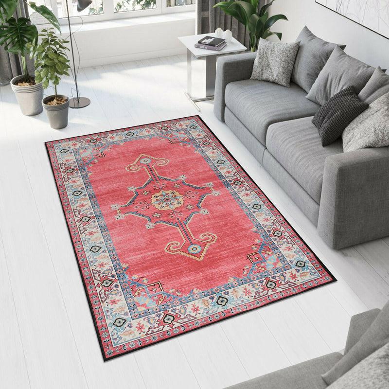 Buy Ember's Thread Velvet Rectangle Anti-Skid Carpet Carpet from Vaaree