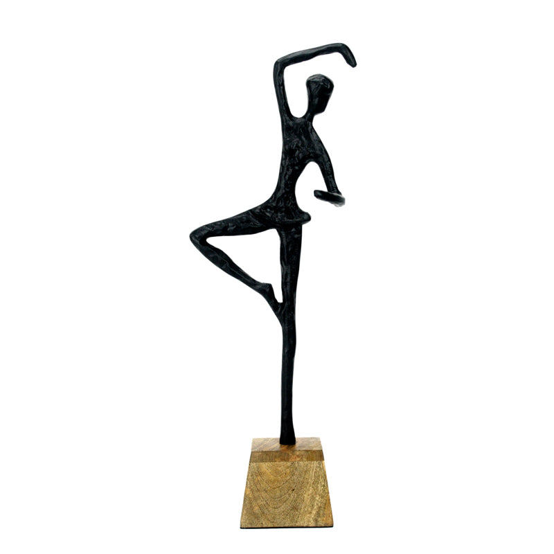 Buy Bravo Ballerina Showpiece - Black Showpieces from Vaaree