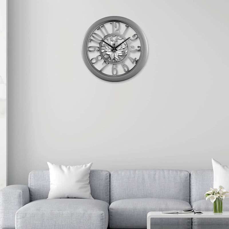 Buy Millicent Grey Wall Clock Wall Clock from Vaaree