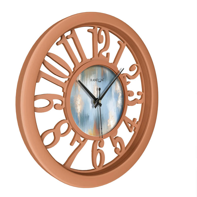 Buy Mitzi Peach Wall Clock Wall Clock from Vaaree