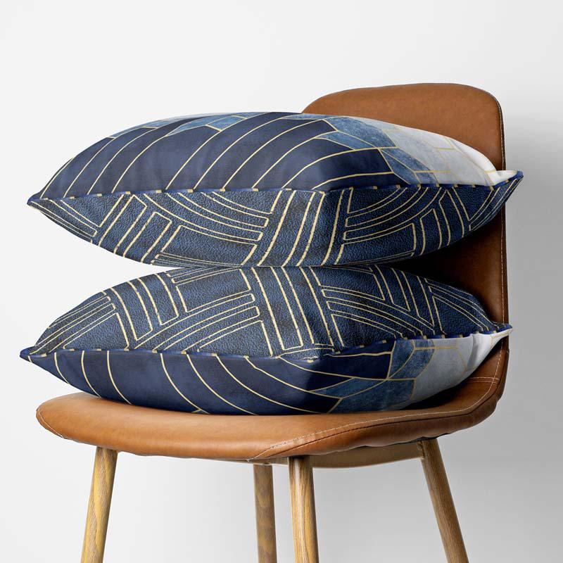 Buy Combia Gridla Cushion Cover - Set of Two Cushion Cover Sets from Vaaree