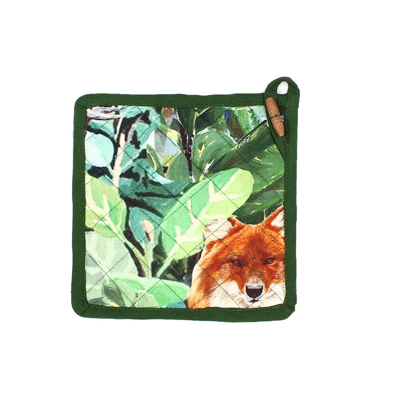 Buy Bandipur Pot Holder (Green) - Set Of Two Pot Holders from Vaaree