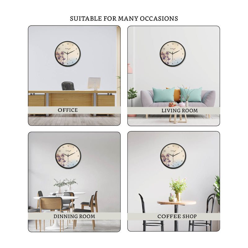 Buy Brenden Sweep Silent Wall Clock Wall Clock from Vaaree