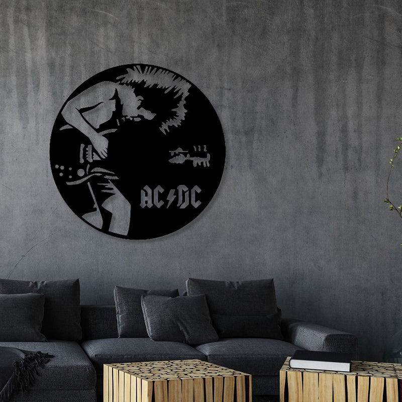 Buy AC DC Rock Wall Accent Wall Accents from Vaaree