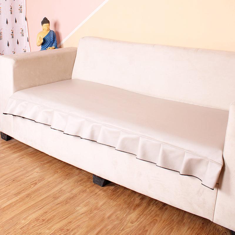 

Reposia Sofa Cover (Ivory) - Three Seater