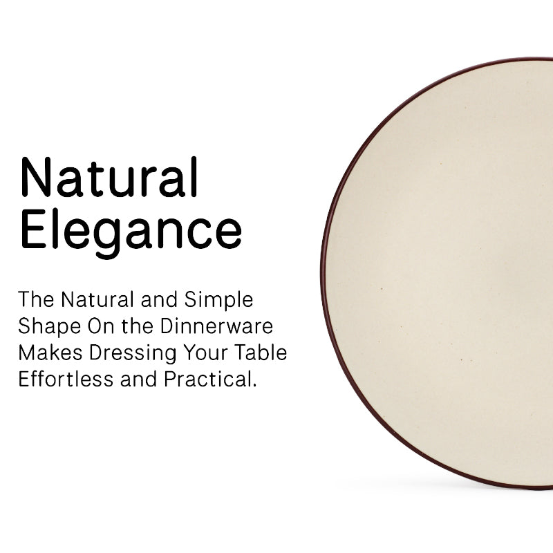 Buy Riddo Dinnerware (Off White) - Twenty Piece Set Dinner Set from Vaaree