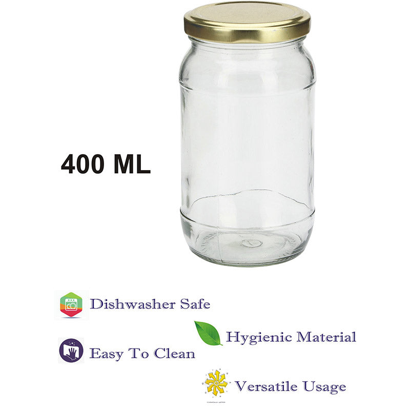 Buy Mikio Storage Jar (400 ML) - Set Of Six Jar from Vaaree