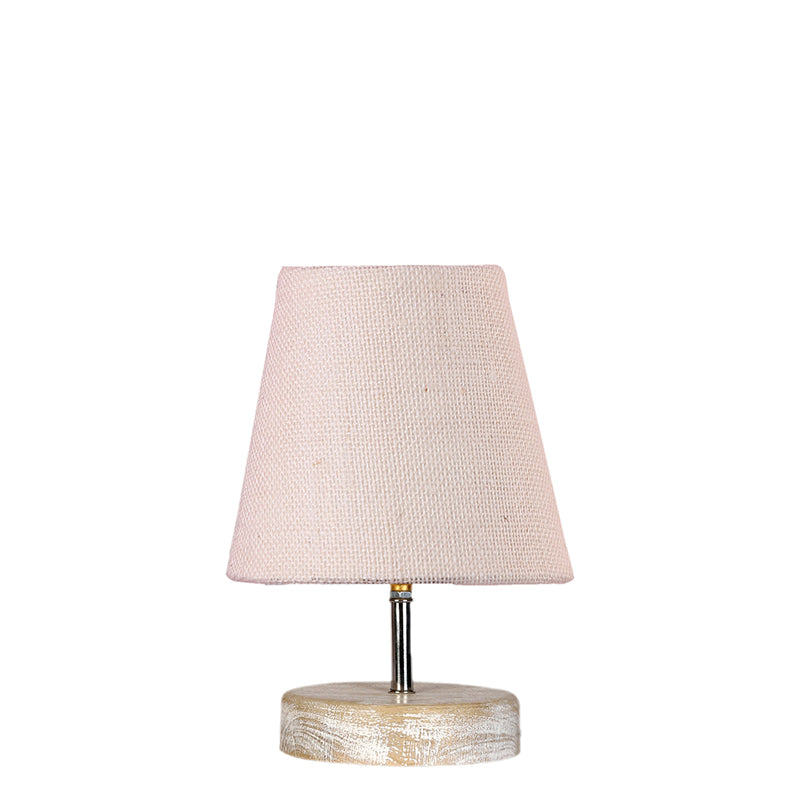 Buy Renvo Table Lamp With Jute Shade - White Table Lamp from Vaaree
